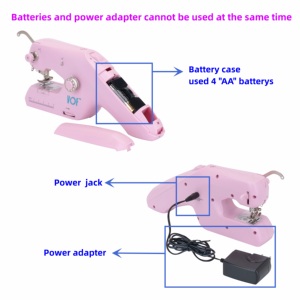 ZDML-6 New vof thương hiệu dễ dàng để sử dụng mini cầm tay tấm ga trải giường máy may lockstitch - Product Image 3