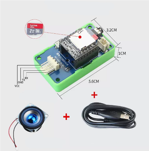 MP3 riproduzione di musica modulo 16G TF cassetta altoparlante Ar-duino scheda di sviluppo di programmazione microbit mainboard Mini cavo USB - Product Image 6