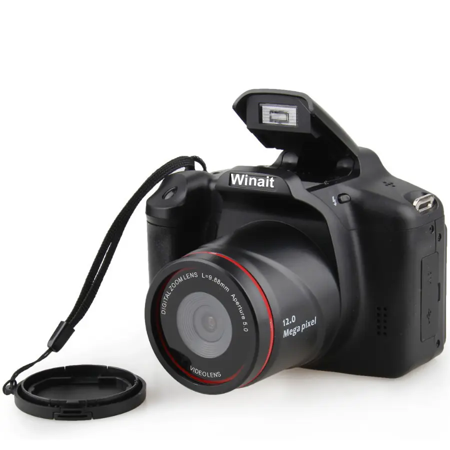 Çok fonksiyonlu 32Gb kart Slr fotoğraf makinesi Dc-05 16Mp 720P ucuz Dslr kamera ile 4X dijital Zoom fotoğraf kamerası