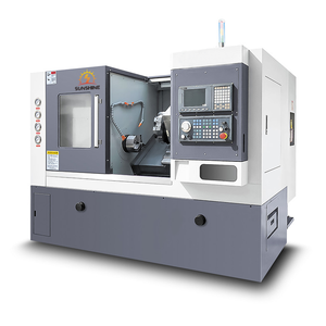 TCK4556-500 Precision <strong>CNC</strong> <strong>Lathe</strong> Horizontal Slant Bed Design <strong>with</strong> Electric Tool Holder &amp; <strong>C</strong>-<strong>Axis</strong> <strong>CNC</strong> Turret 220V Precision <strong>Lathe</strong> - Product Image 2