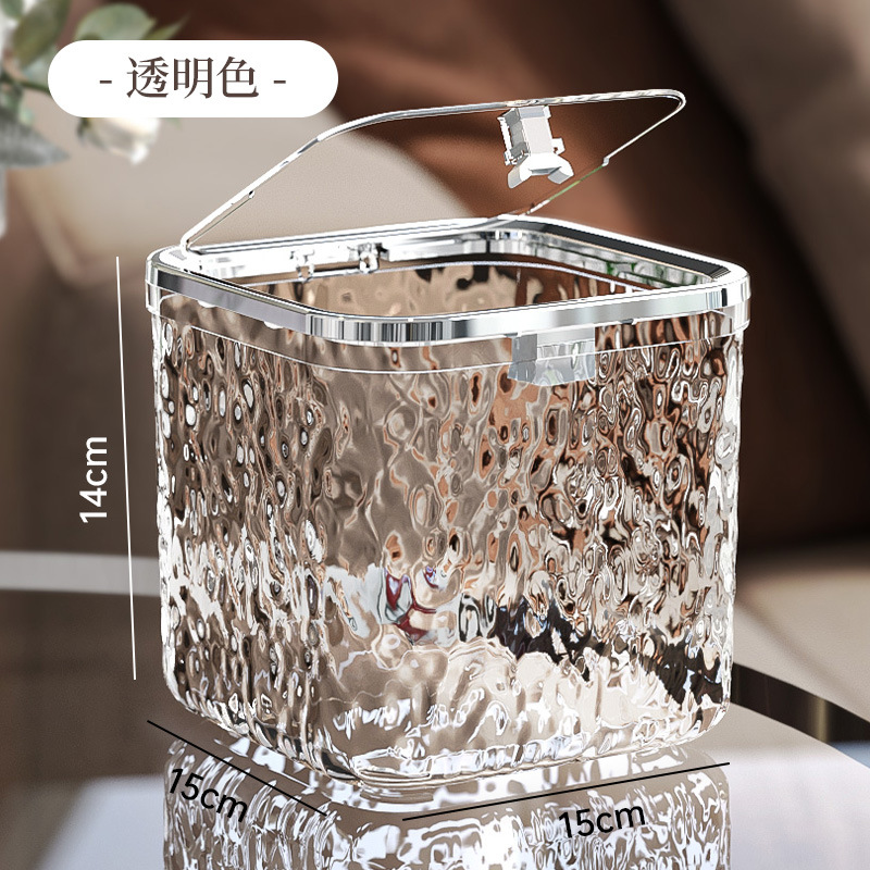 Transparent white pop-up cap