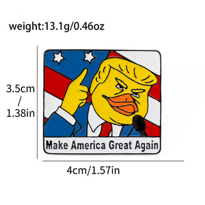 2024 Newly Funny USA <strong>President</strong> Enamel Pins - Product Image 5