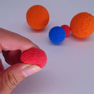 عالية الجودة بالجملة الطبيعي اسفنج مطاطي الكرة 6 سنتيمتر رغوة كرات مطاطية للبيع - Product Image 3