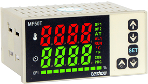 Teshow MF50T PID Temperature Timer Controller, Customized Plastic Materials for OEM/ODM, Suitable for Powder Coating/Furnace - Product Image 2
