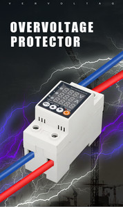 Ac DC AVP 220V 110V 40A 63A 80A Adjustable Over Under <strong>Voltage</strong> Current Protector Electric Used Protection <strong>Voltage</strong> and Current - Product Image 4