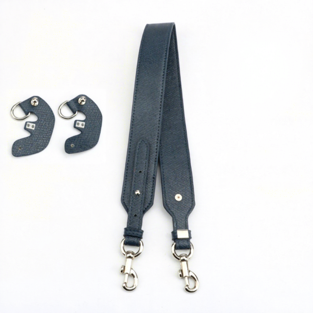 paquet de boucles bleu foncé et argenté