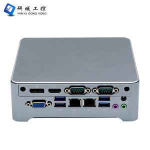 YENTEKミニデスクトップコンピューターInteli3 i5 i7第10世代J1900 5205U win10 linux DDR4 SSD 2 LAN 2RS232産業用ファンレスミニPC - Product Image 3
