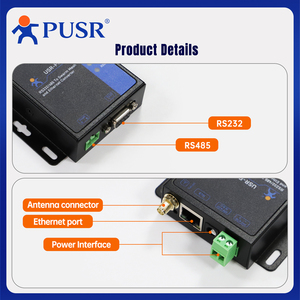 Convertidor PUSR Ethernet a Swarm inalámbrico Red rápida de 1 segundo 1000 dispositivos Relé de 16 saltos en la capa física - Product Image 5