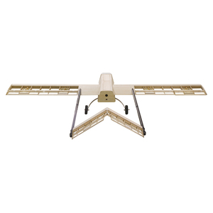 Kanat açıklığı 2100mm Model oluşturma kiti lazer kesim Balsa ahşap uçak RQ7 gölge krom çerçeve kanat açıklığı 2100mm Model oluşturma kiti