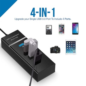 外设配件4端口Usb 2.0 3.0集线器适配器USB集线器 - Product Image 2