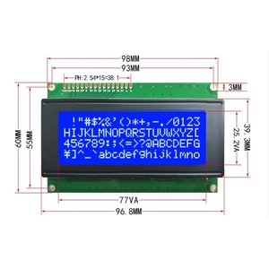 LCD2004 IIC/I2C LCD-Anzeige monitor 20 X4 5V-Zeichen Blauer Hintergrund beleuchtungs bildschirm LCD2004 IIC I2C für Arduino-LCD-Anzeige