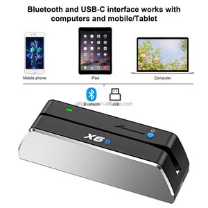 เครื่องอ่านบัตรเครดิตเครื่องอ่านชิปจีนผู้ผลิต MSRX6BT นักเขียนบัตรเครดิต - Product Image 4