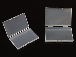 95*63*14mm <strong>Rectangular</strong> Empty Mini Clear Plastic Organizer <strong>Storage</strong> Box <strong>Containers</strong> - Product Image 4