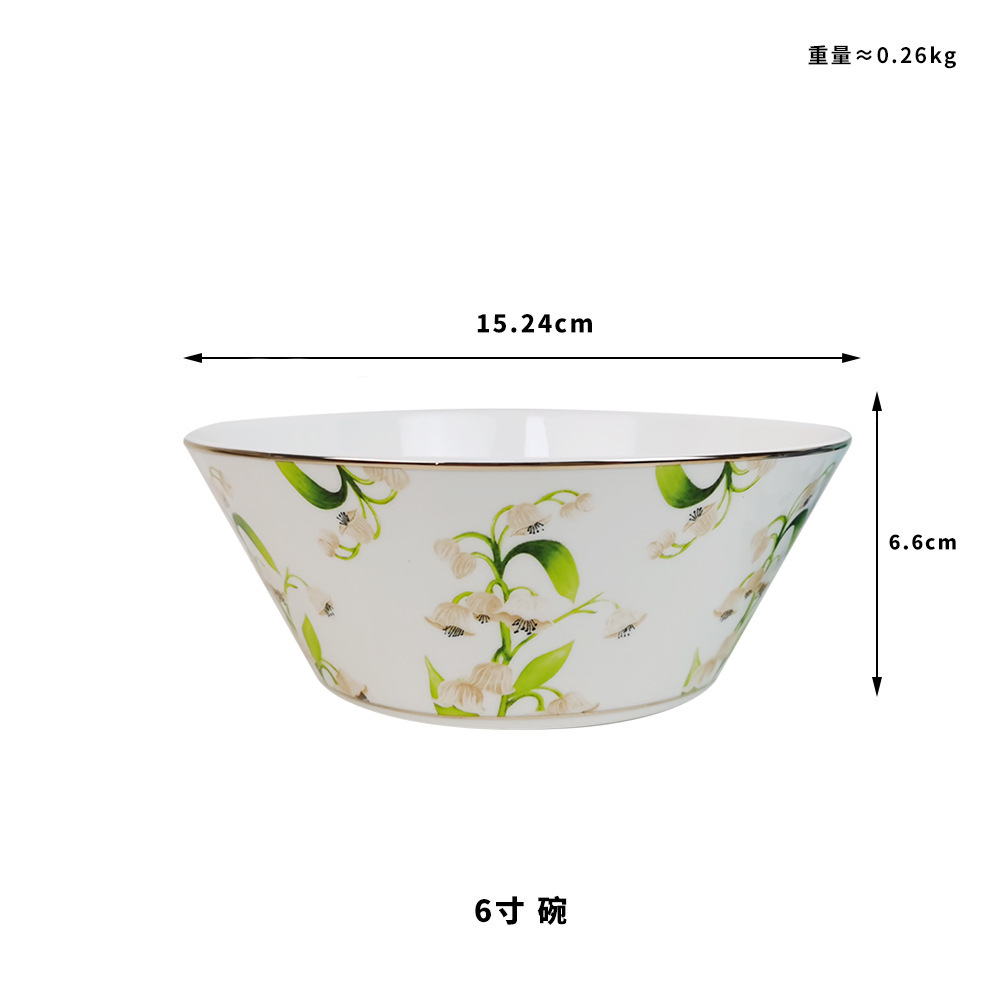 Bol de jardin de 6 pouces