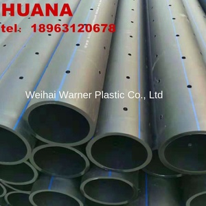 HDPE Highway Engineering Sewage Fusion Sewer <strong>Pipe</strong> PE Direct Buried Perforated Drainage <strong>Pipe</strong> Socket Fusion Hdpe Drainage <strong>Pipe</strong> - Product Image 2