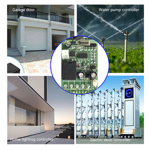 DC12V RF Wireless Wasserpumpen fernbedienung mit Verzögerung funktion Pumpens ender & Empfänger modul Hersteller - Product Image 4