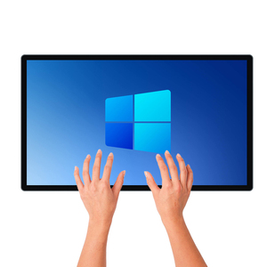 Pantalla táctil capacitiva frontal IP65 impermeable 21,5 todo en uno PC panel de pantalla táctil de ordenador monitor táctil de 21 pulgadas para auto - Product Image 1