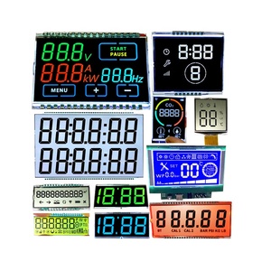 Personalizza 7 segmenti 6 cifre modulo Display LCD monocromatico LCD personalizzato a sette segmenti per misuratore di potenza - Product Image 2