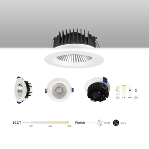 <strong>LED</strong> Downlight CE SAA IC-4 IP44 4 Inch Recessed 120mm Cutout 12W 13W 14W Dimmable Downlight Spot Lights <strong>Led</strong> Ceiling Downlight - Product Image 3