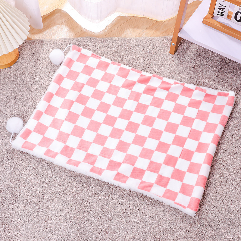 Pompon - Couverture Rose