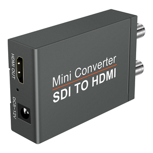 カメラプロジェクターSDIDCR用のSDIループ1080Pオーディオビデオスプリッターコンバーターを備えたSDI-HDMIコンバーターアダプター - Product Image 1