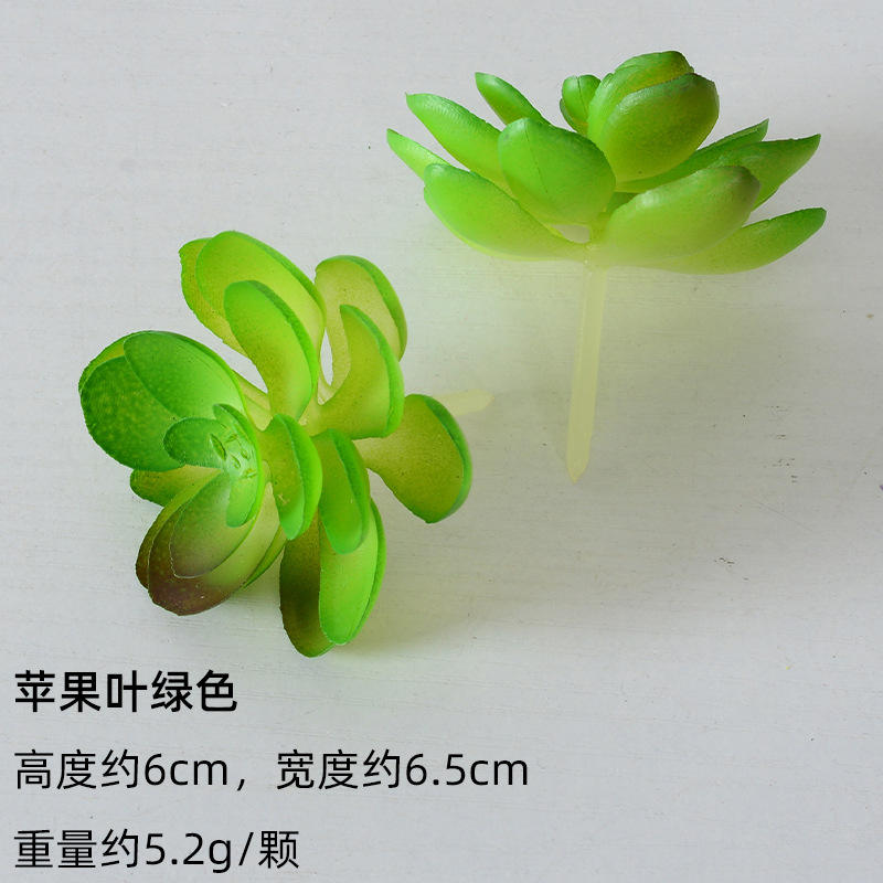 Hoja de manzana verde