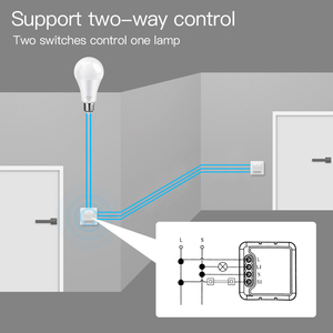 Mini interruptor inalámbrico Universal Tuya ZigBee 1 2 3 4 Gang 10A, módulo de interruptor inteligente para casa inteligente DIY - Product Image 6