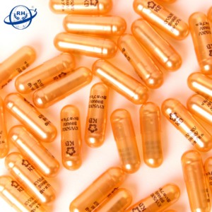 Thiệu Hưng renhe tùy chỉnh kích thước Vàng 00 vàng rỗng số lượng lớn viên nang gelatin vỏ rỗng phân hủy sinh học viên nang - Product Image 1