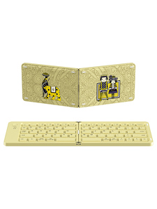 Factory New Design Mini 2.4G <strong>Wireless</strong> Fold <strong>Keyboard</strong> for Desktop Use with Membrane Operation Style