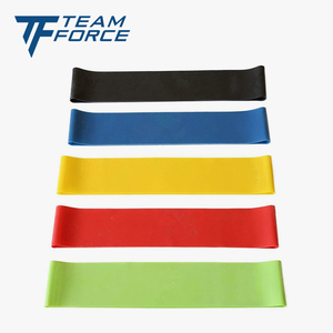 Factory Home 5 Pc <strong>Elastic</strong> Resistance <strong>Loop</strong> Kits <strong>Exercise</strong> Resistance Bands for Men and Women Resistance Bands Set Custom Logo - Product Image 2