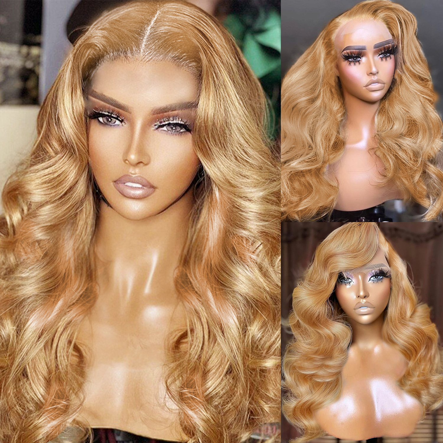 remy hair body wig-#27