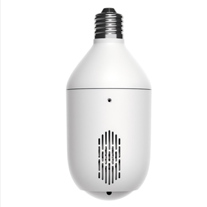 Fotocamera con lampadina WiFi 3MP con Audio a due vie per la visione notturna con sensore di ampie opzioni di archiviazione dati Cloud tra cui scheda di memoria - Product Image 3