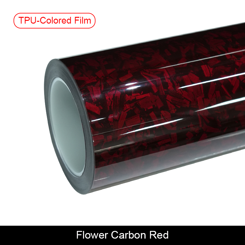 TPU-Fleur Rouge Carbone