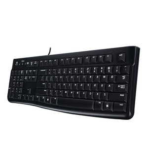 罗技K120有线键盘104键USB 2.0 Ce键盘即插即用USB键盘 - Product Image 1