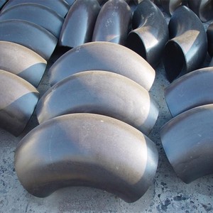 ASTM A234 <span class=keywords><strong>WPB</strong></span> 90 ° アルミニウム合金鋼エルボー1/2 "-24" Sch40 Sch80バットウェルドパイプ継手ANSI B16.9