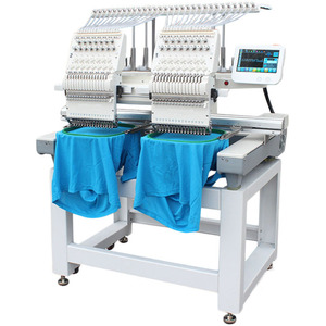 Computerized Automatic High Speed 3D <strong>Computer</strong> Embroidery Machine Industrial Flat Embroidery Machine - Product Image 1