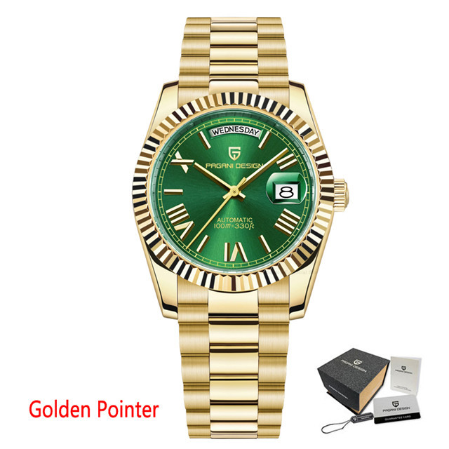Gold green -gold pointer