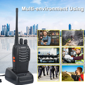 All'ingrosso personalizzato baofeng walkie-talkie portatile portatile bidirezionale radio a lunga distanza 888s walkie talkie