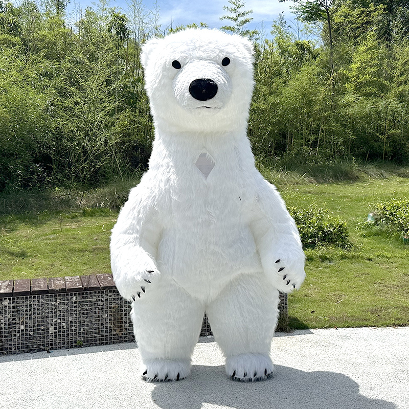 Super tamaño 2M Oso Polar inflable (30% personas compran)