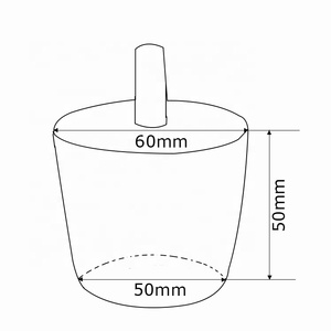 SGS通过定制塑料家具调平脚桌脚塑料腿 - Product Image 2