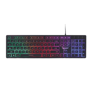 &quot;<strong>Rainbow</strong>&quot; Backlight Wired USB <strong>Keyboard</strong> with US Layout (QWERTY) <strong>Rainbow</strong> LED Backlit Wired <strong>Keyboard</strong> for PC Gaming <strong>Keyboards</strong> - Product Image 1