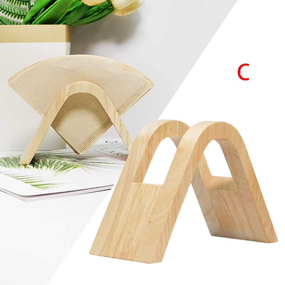 Style C rubberwood storage rack, model Y231189