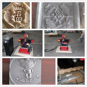 济南台式3030数控路由器低迷你价格木路由器，具有易于操作的DSP Mach3数控工作室控制系统 - Product Image 5