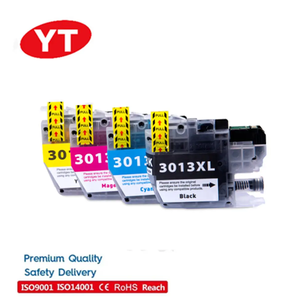 Yelbes 3013 LC3013XL Cartucho De Tinta Compatível Cor Premium InkJet para Impressora Brother MFC-J497DW MFC-J690DW