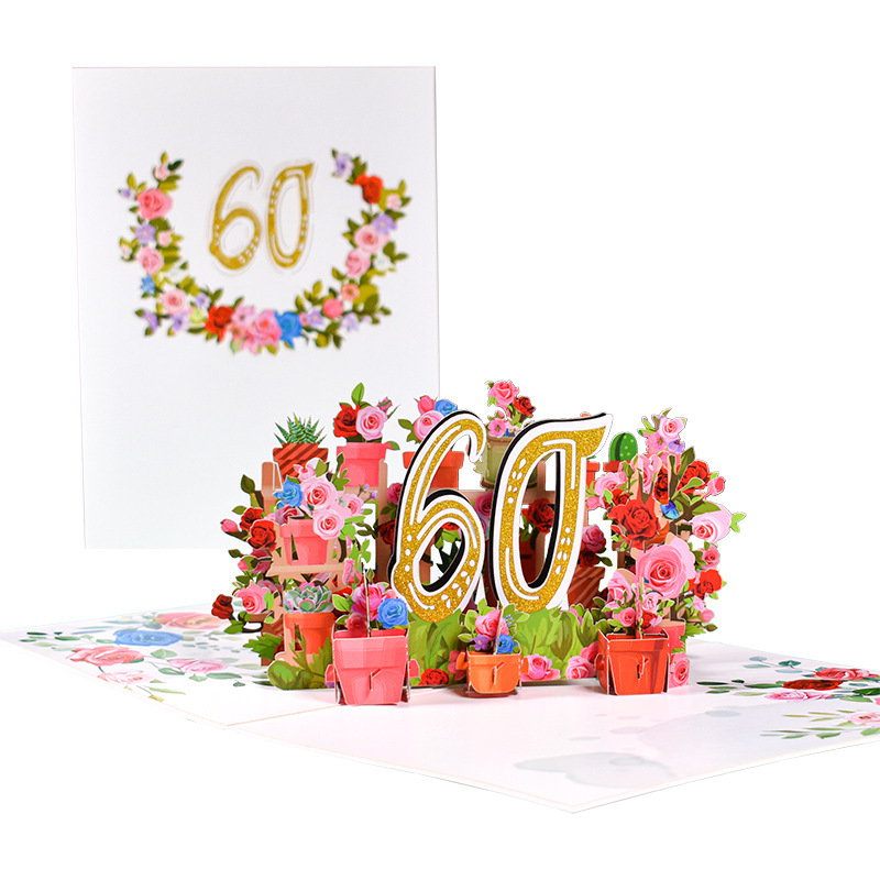 Biglietto Pop-Up per il 60° Anniversario