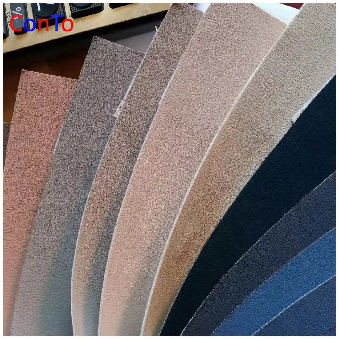 New Design Pu Film Fabric Pvc Polyester Fabric Pvc Leather Fabric Material