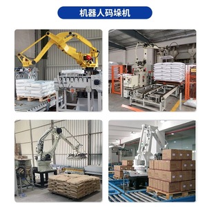 Pallettizzatore automatico a braccio Robot in acciaio a quattro assi impacchettatrice automatizzata per borsa per sistema di trasporto impianti di produzione - Product Image 4