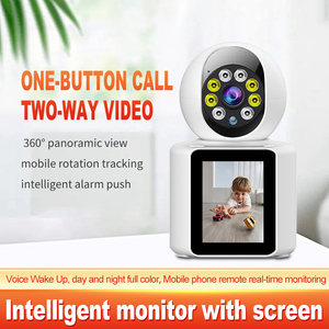 Ikevision Video Visual Call <strong>Camera</strong> with 2.4inch Screen Video Intercom Security AI Smart CCTV Indoor <strong>Camera</strong> 2MP <strong>Camera</strong> 4mm CMOS - Product Image 4