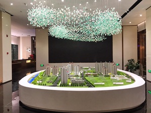 新设计建筑家居模型当代3D房地产微型建筑模型 - Product Image 6