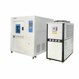 Cámara de prueba de choque frío y caliente de laboratorio de tres compartimentos Máquina de prueba de simulación de clima ambiental de cambio de temperatura rápido - Product Image 3